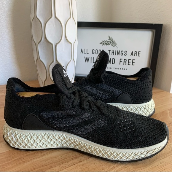 Adidas Innovative Future craft 4D Runner Black Size 5.5 - Picture 5 of 14